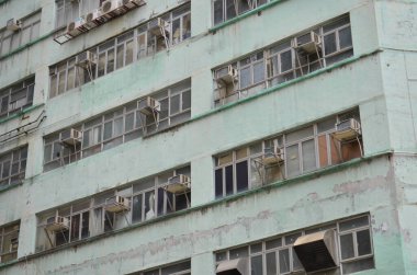 trading, business and Industrial area at hong kong 10 Feb 2013