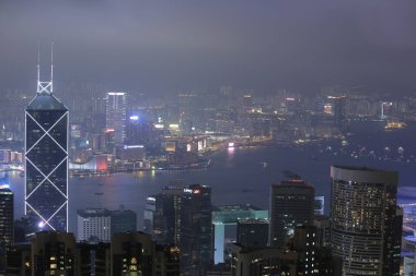 11 Feb 2013 Hong Kong City Skyline and Architectural Landscape