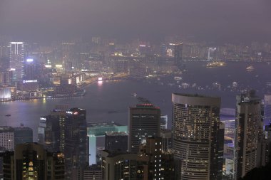 11 Feb 2013 Hong Kong City Skyline and Architectural Landscape