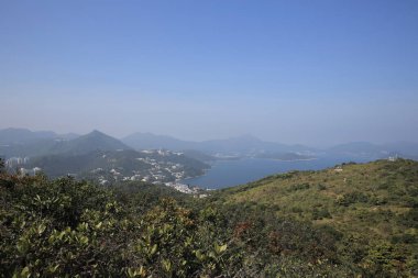 view of cwb at Sheung Yeung Shan, hk