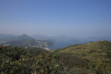 view of cwb at Sheung Yeung Shan, hk