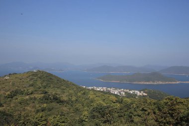 view of cwb at Sheung Yeung Shan, hk