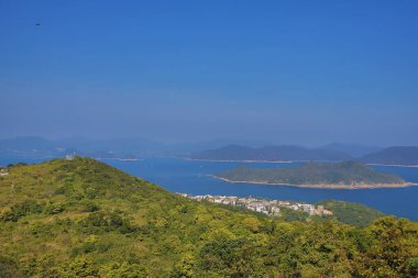 view of cwb at Sheung Yeung Shan, hk