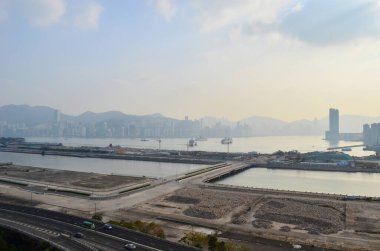 the under construction at Kai Tak Development, hk 2 Feb 2013
