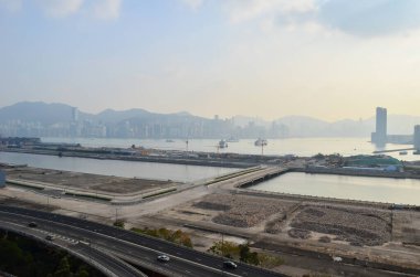 the under construction at Kai Tak Development, hk 2 Feb 2013
