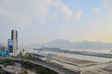 the under construction at Kai Tak Development, hk 2 Feb 2013