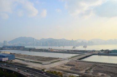 the under construction at Kai Tak Development, hk 2 Feb 2013