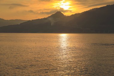 17 Feb 2013 the sunset of Junk Bay, Tseung Kwan O bay