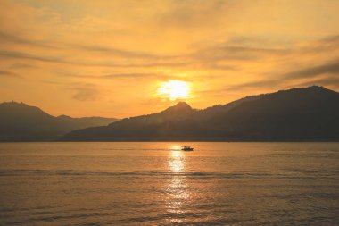 17 Feb 2013 the sunset of Junk Bay, Tseung Kwan O bay