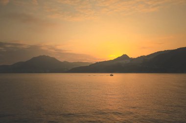 17 Feb 2013 the sunset of Junk Bay, Tseung Kwan O bay