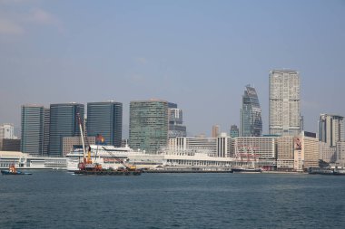 the Tsim Sha Tsui from Victoria Harbour, 23 Feb 2013