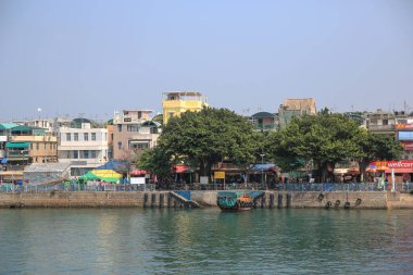 23 Feb 2013 traditional small fisher boat in Cheung Chau island, HK