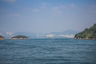23 Feb 2013 the landscape of Sulphur Channel, Hong Kong