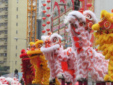3 March 2013 the Tai kok tsui temple fair, hong kong