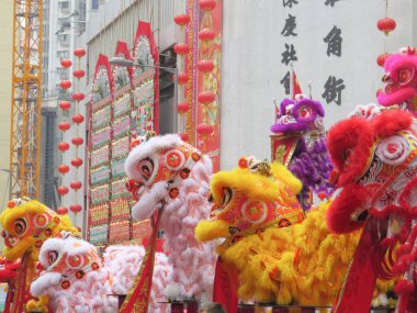 3 March 2013 the Tai kok tsui temple fair, hong kong