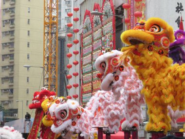 3 March 2013 the Tai kok tsui temple fair, hong kong