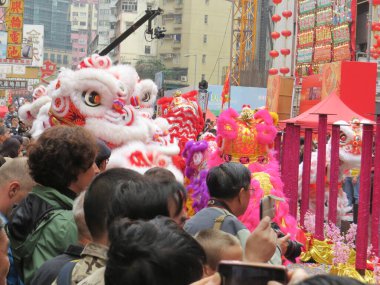3 March 2013 the Tai kok tsui temple fair, hong kong