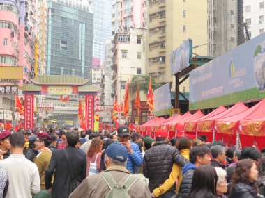 3 March 2013 the Tai kok tsui temple fair, hong kong