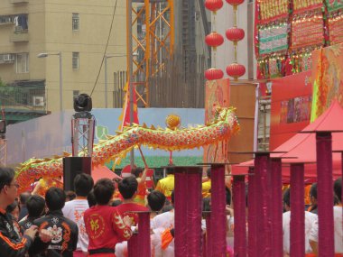 3 March 2013 the Tai kok tsui temple fair, hong kong