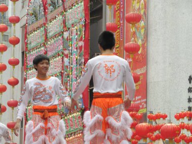 3 March 2013 the Tai kok tsui temple fair, hong kong