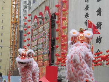 3 March 2013 the Tai kok tsui temple fair, hong kong