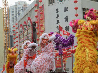 3 March 2013 the Tai kok tsui temple fair, hong kong