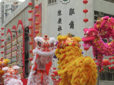 3 March 2013 the Tai kok tsui temple fair, hong kong