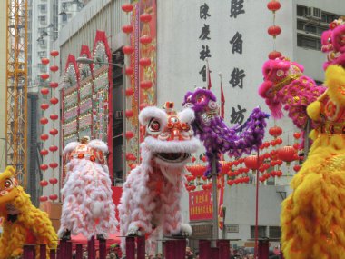 3 March 2013 the Tai kok tsui temple fair, hong kong