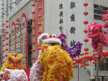 3 March 2013 the Tai kok tsui temple fair, hong kong