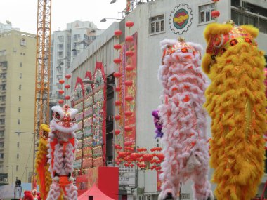 3 March 2013 the Tai kok tsui temple fair, hong kong