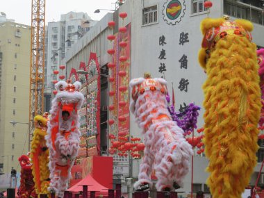 3 March 2013 the Tai kok tsui temple fair, hong kong