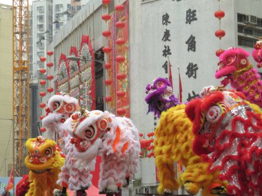 3 March 2013 the Tai kok tsui temple fair, hong kong