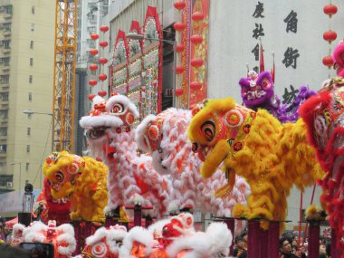 3 March 2013 the Tai kok tsui temple fair, hong kong