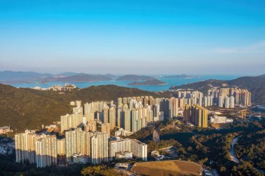 a landscape of Tseung Kwan O, hong kong 18 Jan 2022