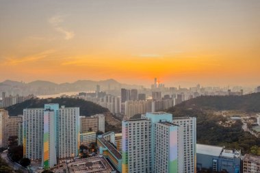 Shun Lee district, kwun tong, hong kong 18 Jan 2022