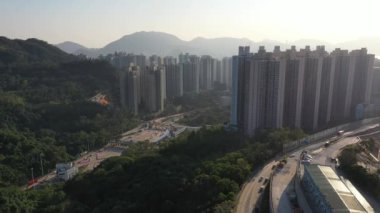 the landscape of Tseung Kwan O, hong kong 18 Jan 2022