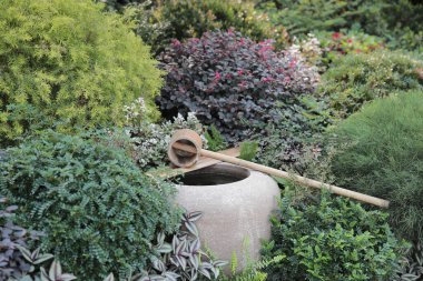a Small japanese garden, f Japanese zen garden
