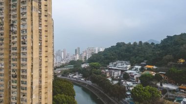 the cityscape of Tai Wo, hong kong 23 Jan 2023