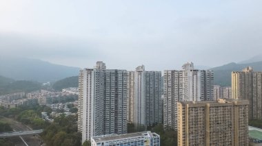 the cityscape of Tai Wo, hong kong 23 Jan 2023