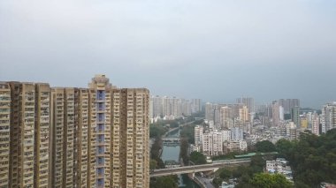 the cityscape of Tai Wo, hong kong 23 Jan 2023