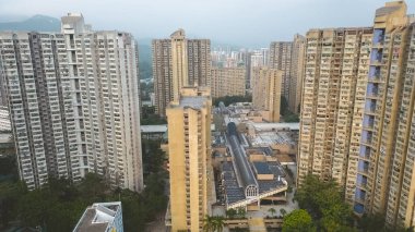 the cityscape of Tai Wo, hong kong 23 Jan 2023