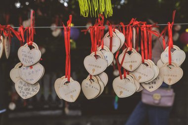Prayer Boards ,the Lam Tsuen wishing trees, Tai Po 23 Jan 2023