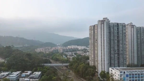 the cityscape of Tai Wo, hong kong 23 Jan 2023