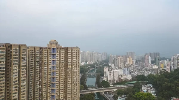 the cityscape of Tai Wo, hong kong 23 Jan 2023