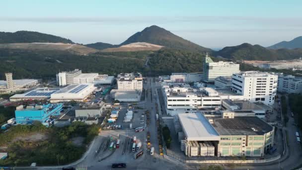 Location Tseung Kwan Industrial Estate Jan 2023 — Vídeo de Stock