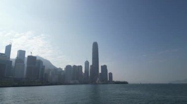 Şehir merkezi, Hong Kong 22 Ocak 2023