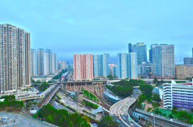 9 May 2013 residential district, the Kowloon bay, Hong Kong