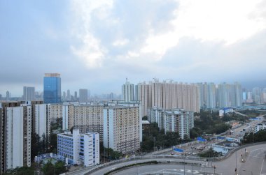 9 May 2013 residential district, the Kowloon bay, Hong Kong