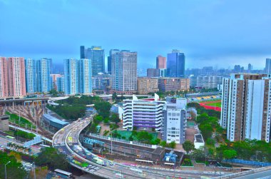 9 May 2013 residential district, the Kowloon bay, Hong Kong