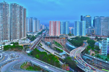 9 May 2013 residential district, the Kowloon bay, Hong Kong